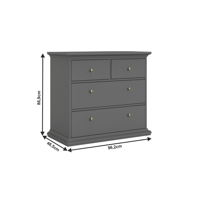 Comoda dormitor Paris la comanda, livrare 2-3 saptamani