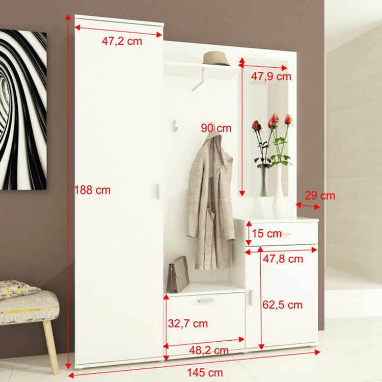 Mobilier hol Amalia, la comanda, livrare 2-3 saptamani