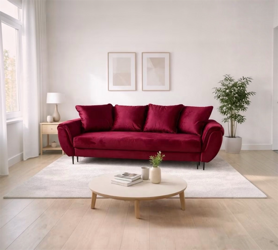 Canapea Extensibila Paris catifea - Mobila Armonia Sibiu