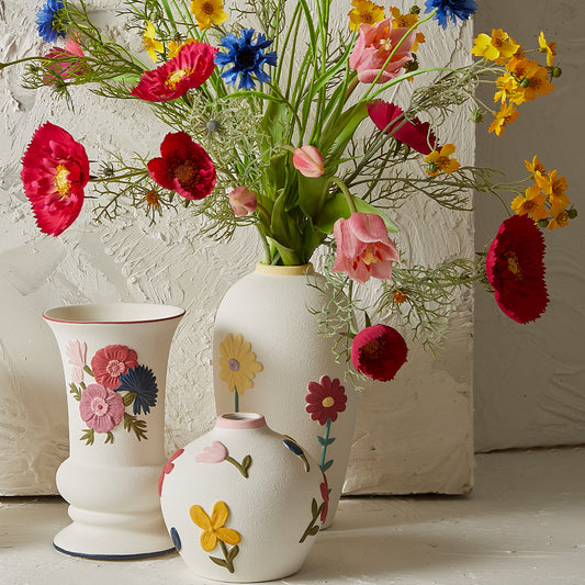 Vaza Decoflor cupa H 23 cm