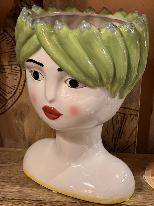 Vaza ceramic cap ardei