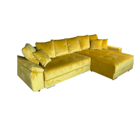 Coltar extensibil Cairo catifea DORMIT FRECVENT