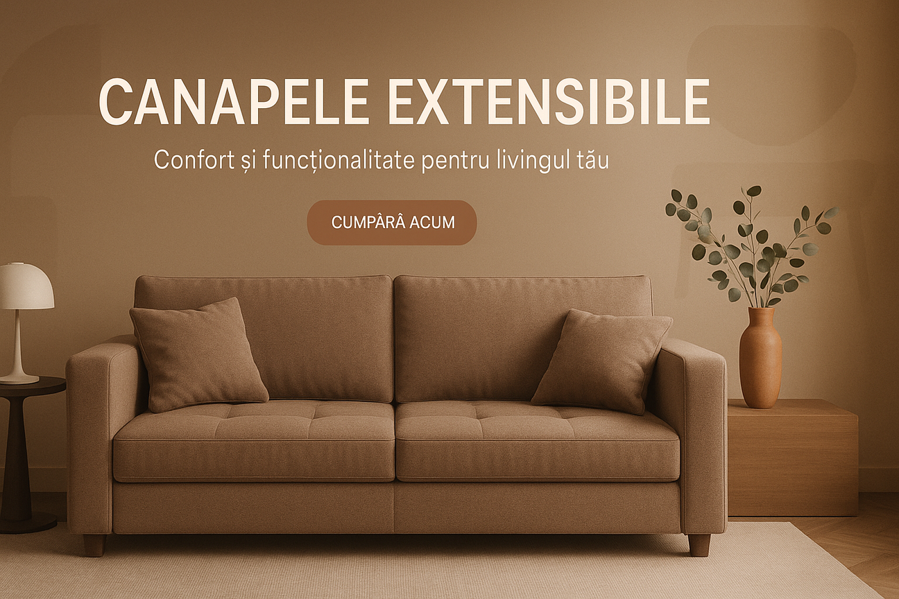 Canapele Extensibile Homepage Banner