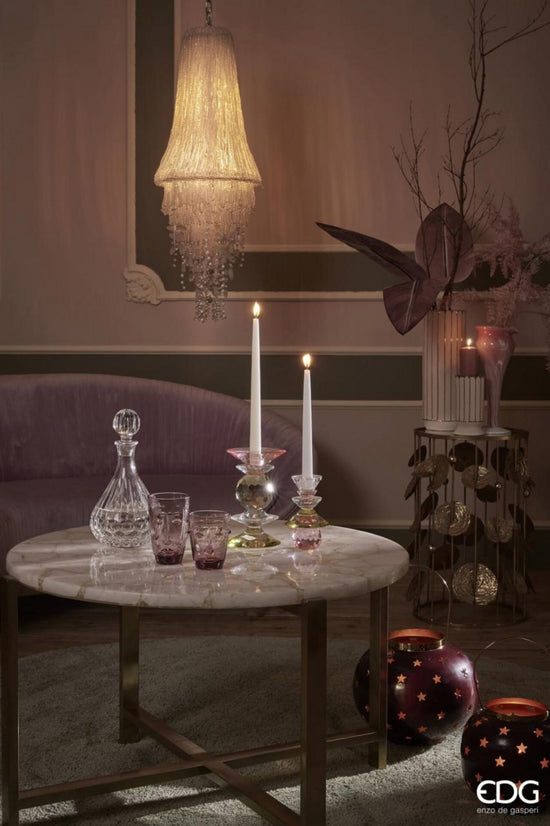 Felinar Metalic cu Stelute Decoratiune  – Armonia Sibiu