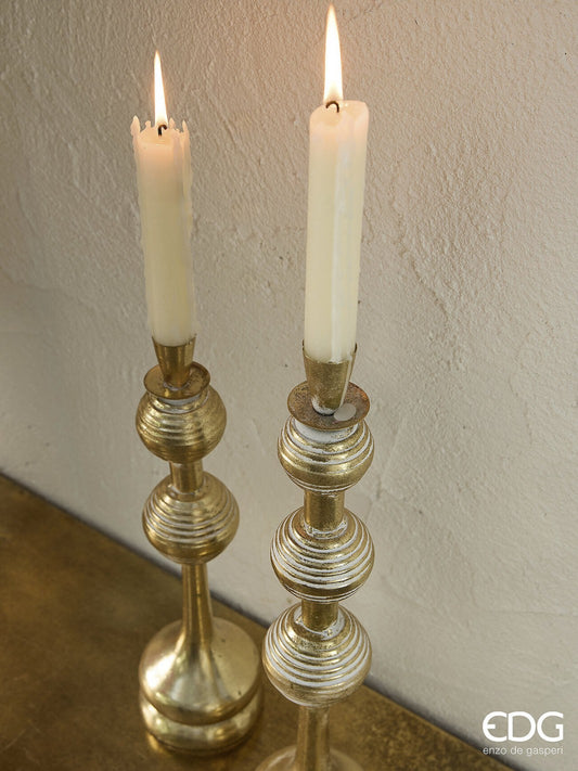 Sfesnic metalic cu sfere H 43 cm