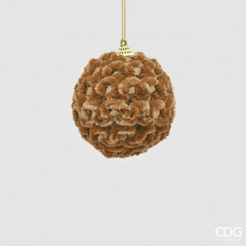 Glob pentru pomul de Craciun Velvet Ambra