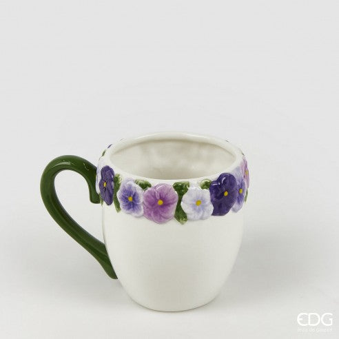 Cana ceramica panselute