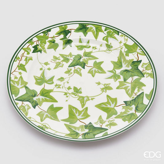 Platou Servire Edera 30 cm Ceramică Porțelanată - Colecție EDG