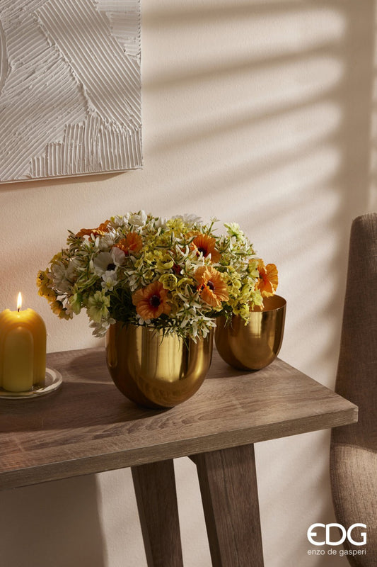 Set 2 vase metalice