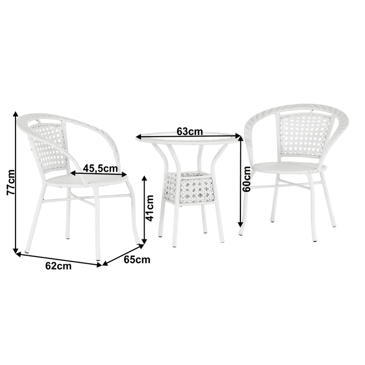 Set terasa/gradina/balcon Jenar, la comanda, livrare 2-3 saptamani