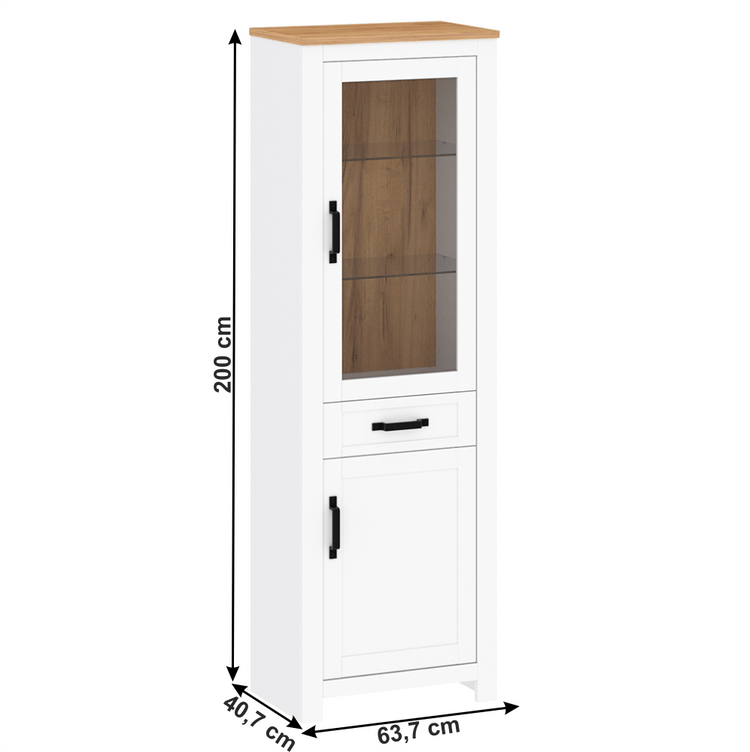 Vitrina inalta Lanzette la comanda, livrare 2-3 saptamani